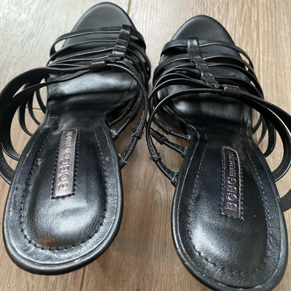 Strappy slip on heels - Picture 8 of 11